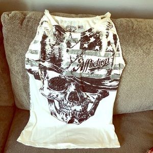Women’s affliction tank